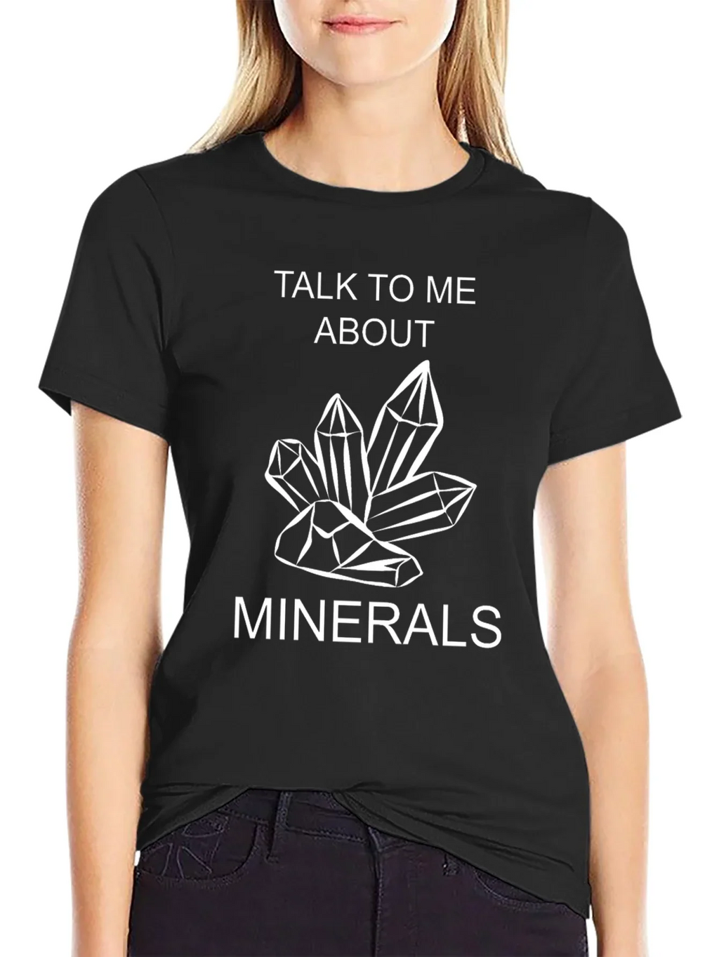 Talk To Me About Minerals T-Shirt - Black