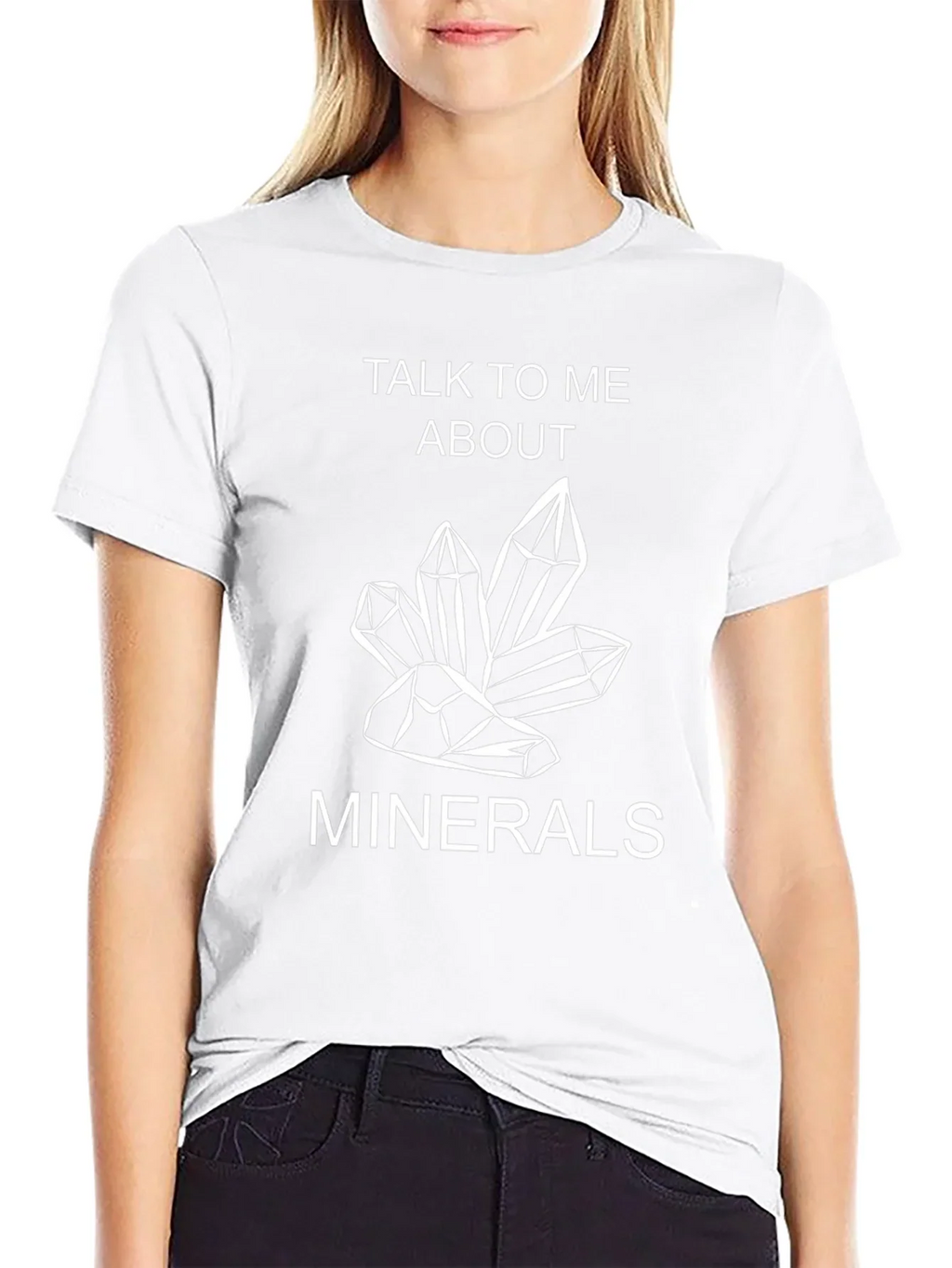 Talk To Me About Minerals T-Shirt - Black