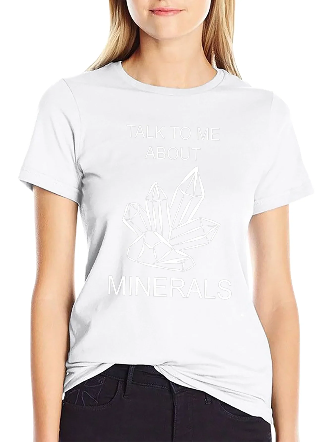 Talk To Me About Minerals T-Shirt - Black