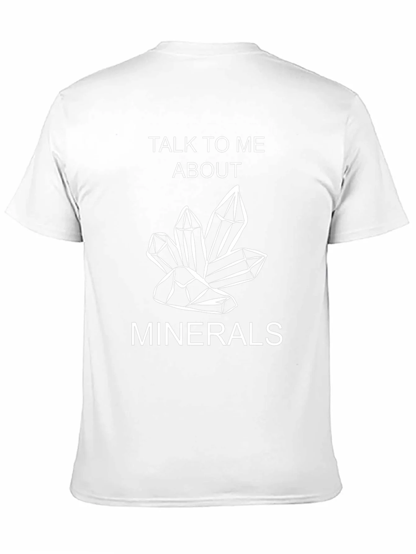 Talk To Me About Minerals T-Shirt - Black