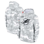 M.Dolphins Salute To Service Club Pullover Hoodie Player Jersey Birthday gifts Stitched American Football Jerseys