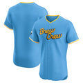 Milwaukee Brewers City Connect Elite Jersey - Powder Blue Stitched Baseball Jersey