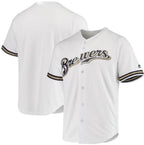Milwaukee Brewers White Team Official Jersey Baseball Jersey
