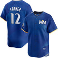 Minnesota Twins #12 Kyle Farmer City Connect Limited Baseball Jersey