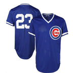 Chicago Cubs #23 Ryne Sandberg  Cooperstown Authentic Collection Throwback Replica Jersey - Royal Blue Baseball Jerseys