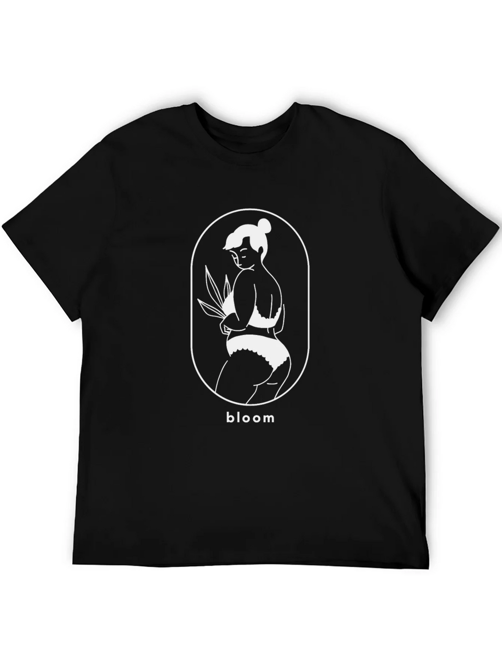Bloom Graphic T-Shirt - Black