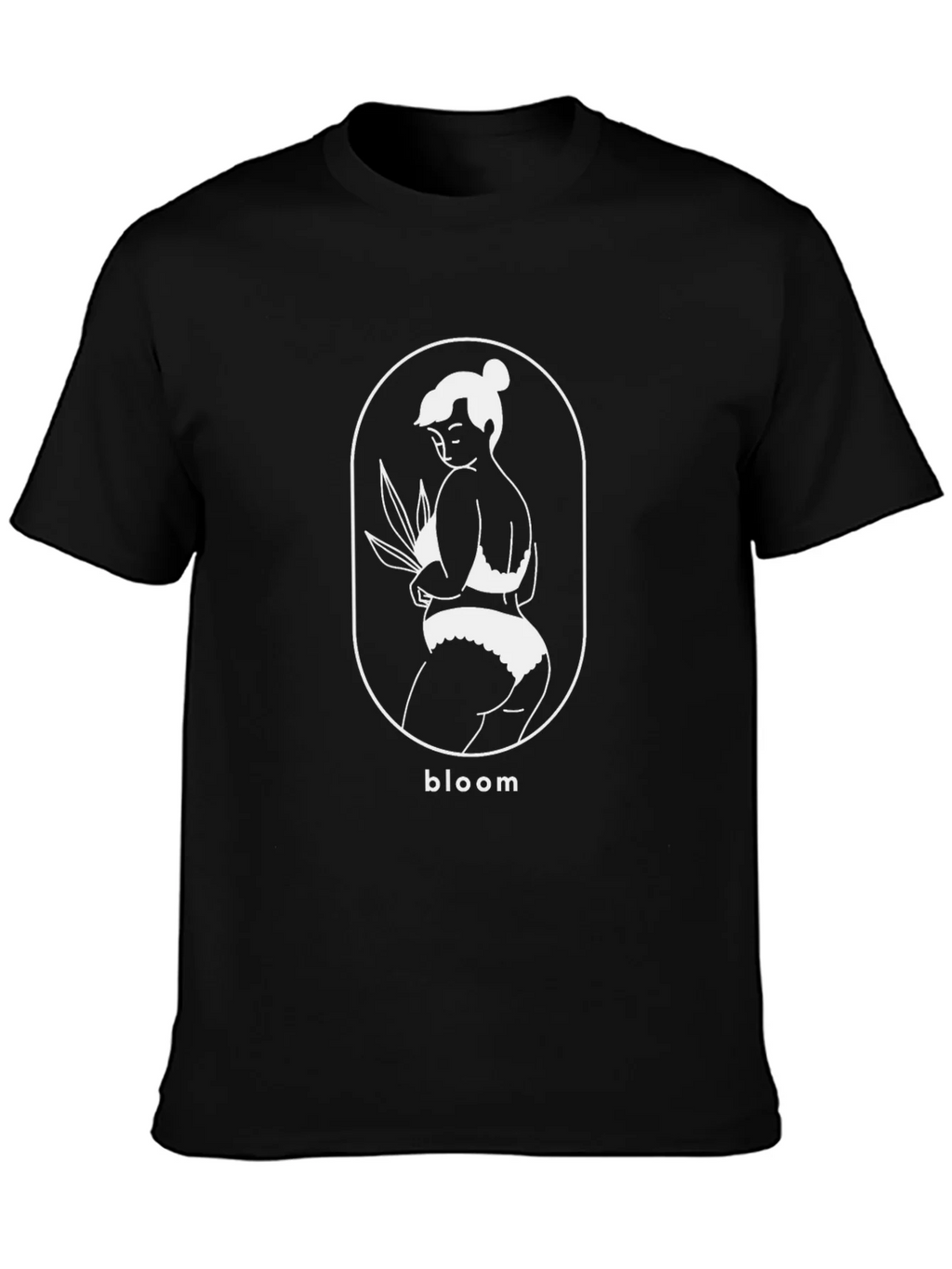 Bloom Graphic T-Shirt - Black