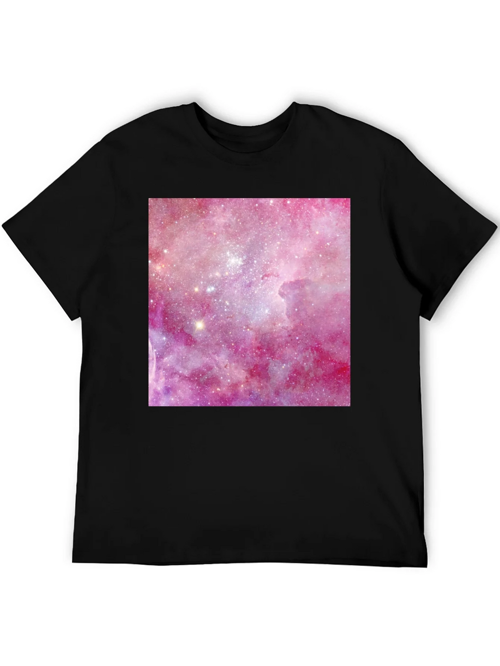 Galaxy Print Black T-Shirt - Stylish & Unique!