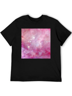 Galaxy Print Black T-Shirt - Stylish & Unique!