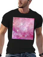 Galaxy Print Black T-Shirt - Stylish & Unique!