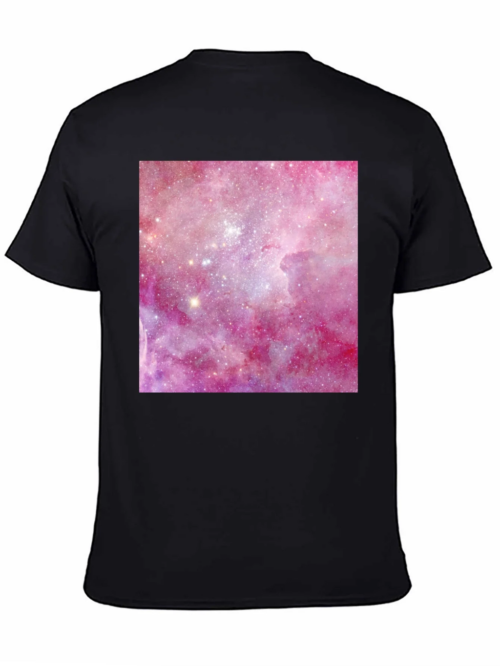 Galaxy Print Black T-Shirt - Stylish & Unique!