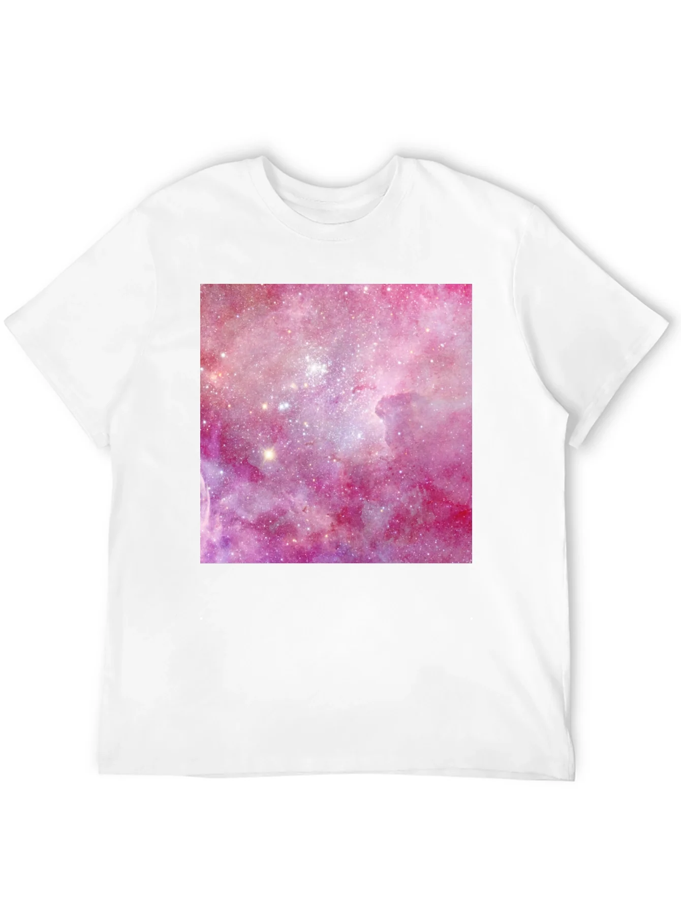 Galaxy Print Black T-Shirt - Stylish & Unique!