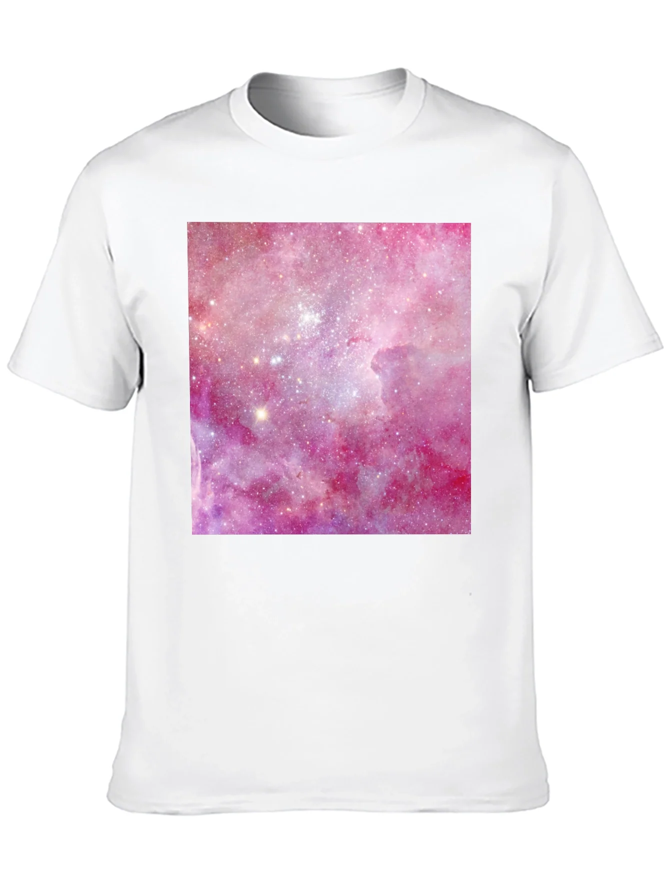 Galaxy Print Black T-Shirt - Stylish & Unique!