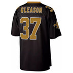 NO.Saints #37 Steve Gleason Player  Steve Gleason Black Legacy Replica Football Jerseys
