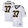 NO.Saints #37 Steve Gleason Player  Steve Gleason White Legacy Replica Football Jerseys