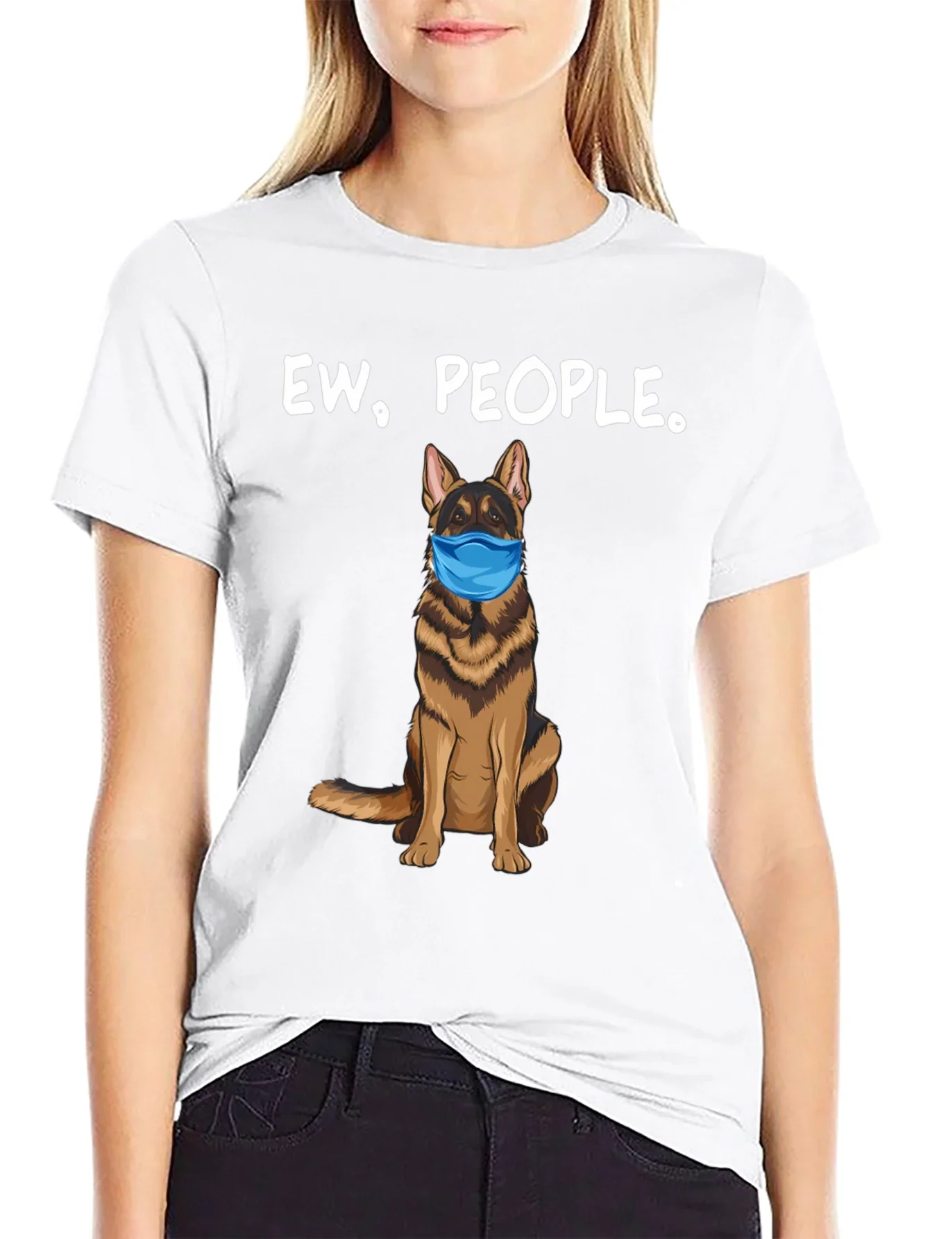 Ew People. Dog Graphic T-Shirt