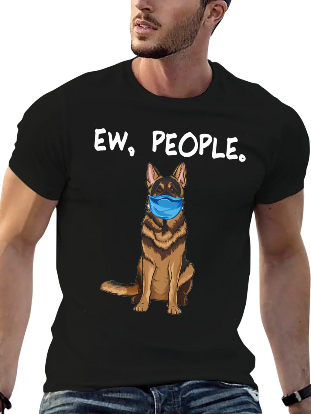 Ew People. Dog Graphic T-Shirt