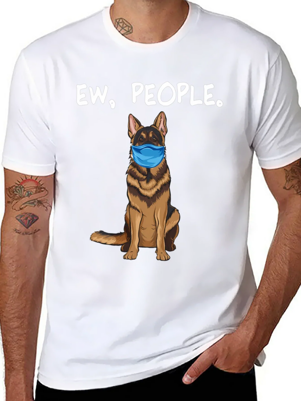 Ew People. Dog Graphic T-Shirt