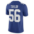 #56 Lawrence Taylor Player NY.Giants Royal Vapor F.U.S.E. Limited Football Jerseys