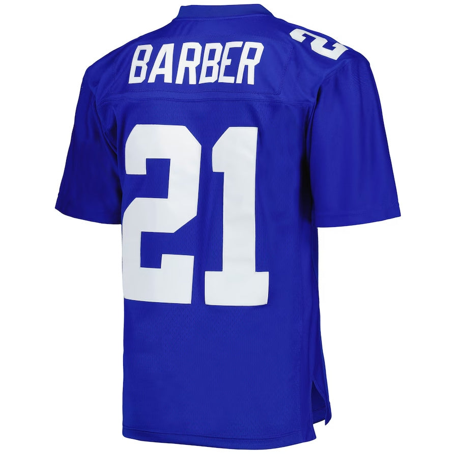 NY.Giants #21 Tiki Barber  Legacy Replica Player Jersey - Royal Stitched American Football Jerseys