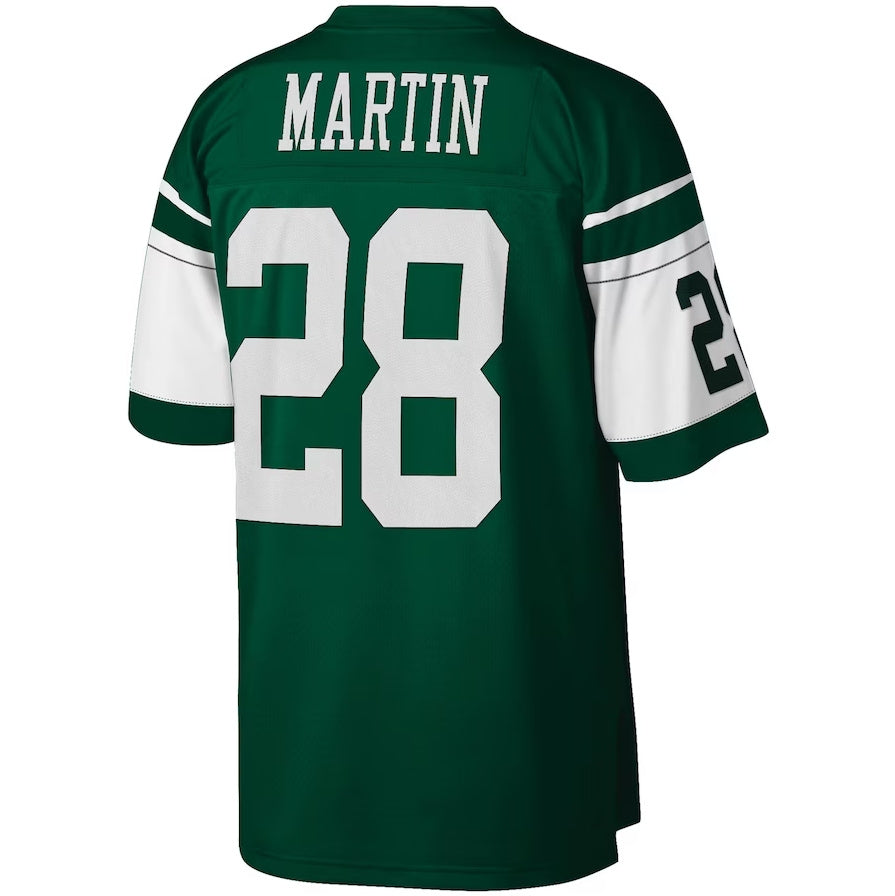 NY.Jets #28 Curtis Martin  Legacy Replica Player Jersey - Green American Football Jerseys