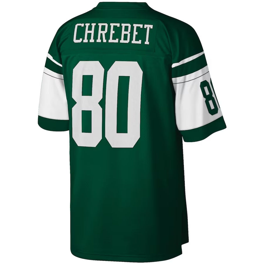 NY.Jets #80 Wayne Chrebet  Legacy Replica Player Jersey - Green American Football Jerseys