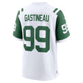 NY.Jets #99 Mark Gastineau Classic Player Game Jersey - White American Football Jerseys