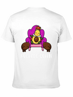 Avocado Queen Graphic T-Shirt - Cute Foodie Tee
