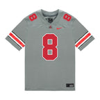 Arvell Reese Ohio State Buckeyes Jersey – Grey