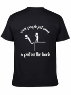 Funny Pat on the Back Graphic T-Shirt