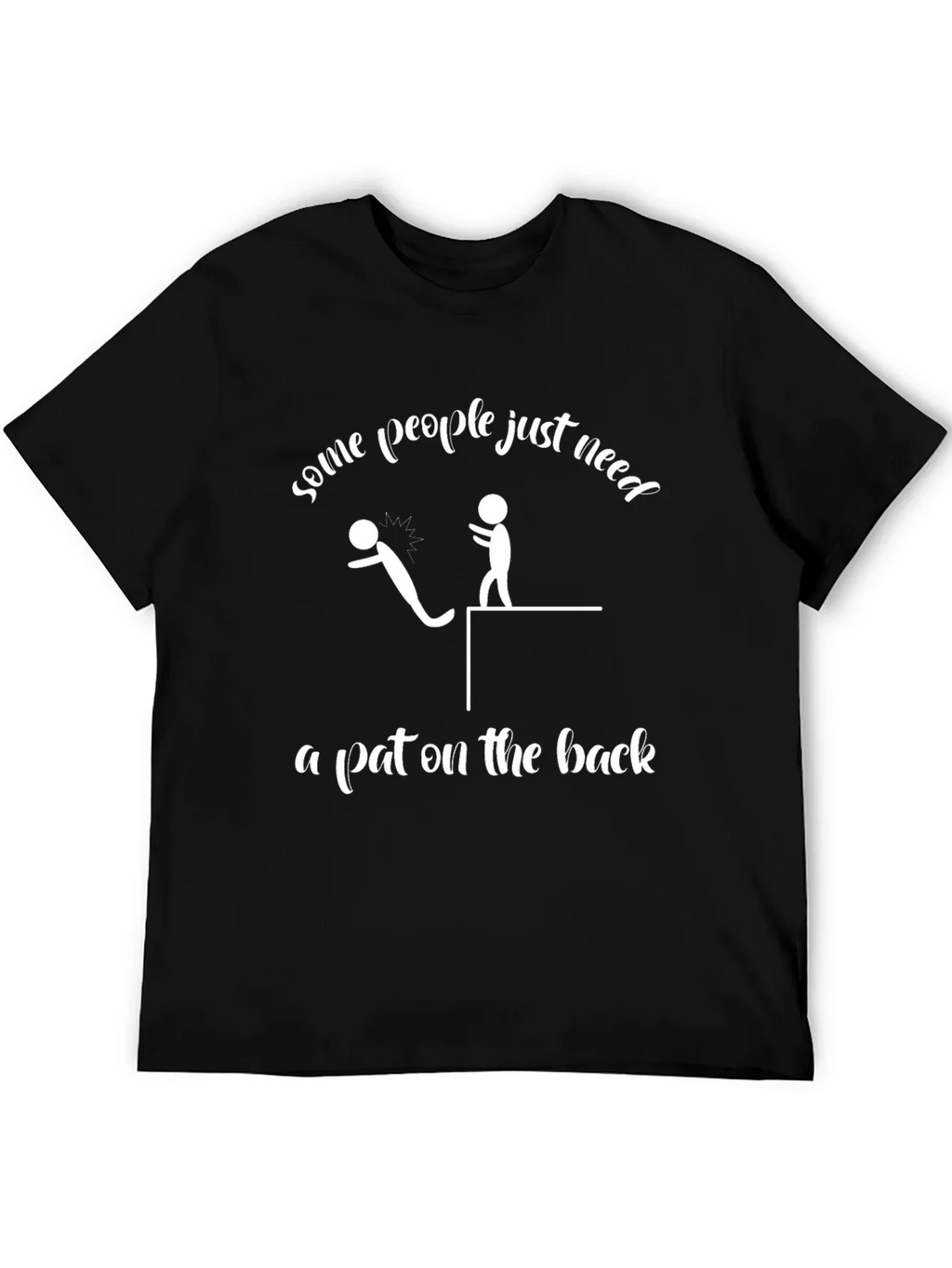 Funny Pat on the Back Graphic T-Shirt