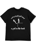 Funny Pat on the Back Graphic T-Shirt