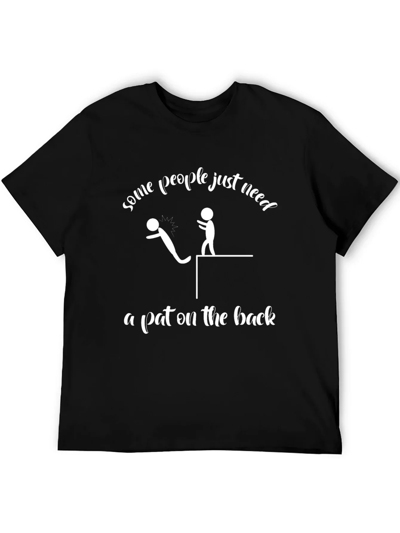 Funny Pat on the Back Graphic T-Shirt