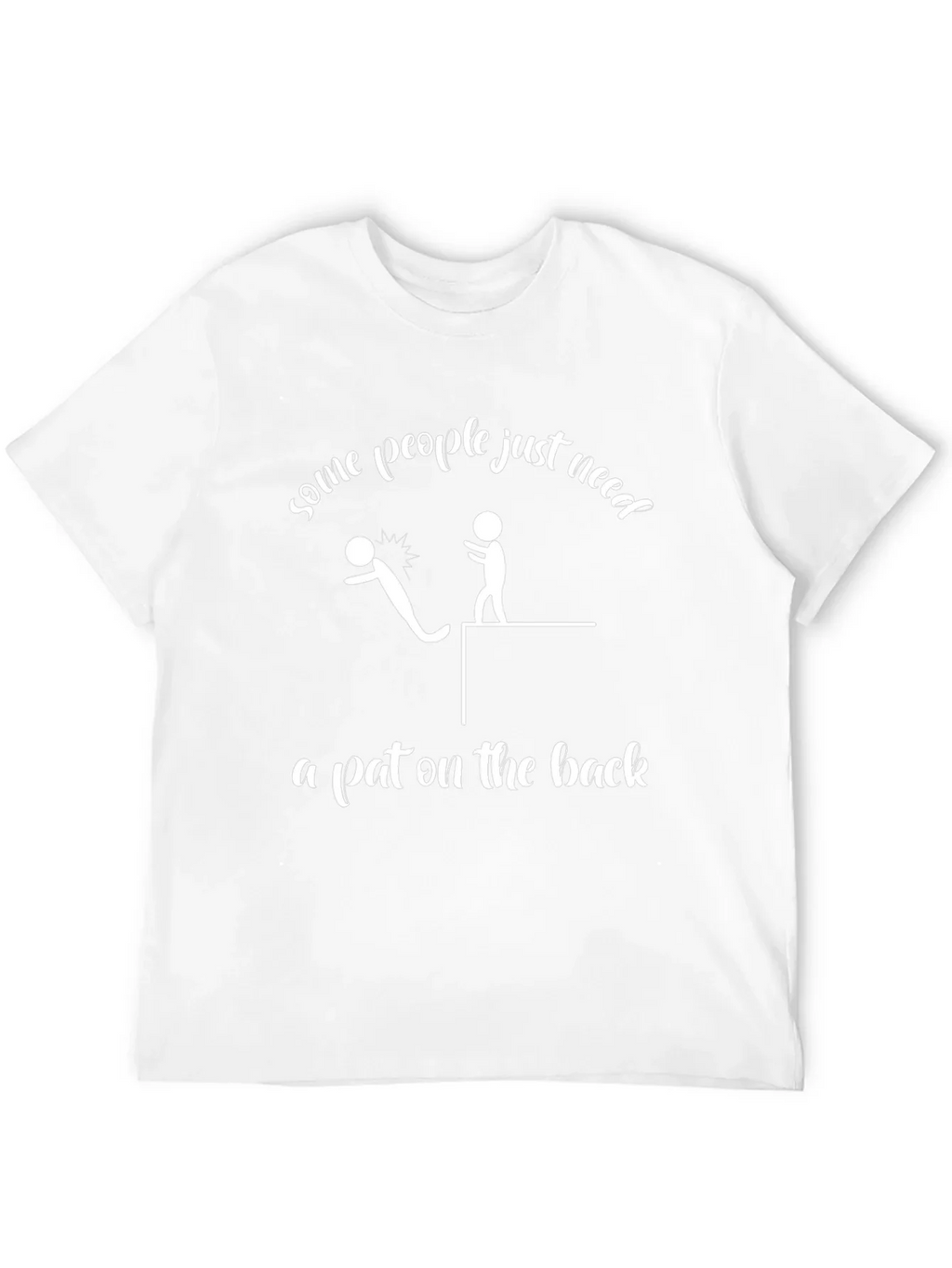 Funny Pat on the Back Graphic T-Shirt