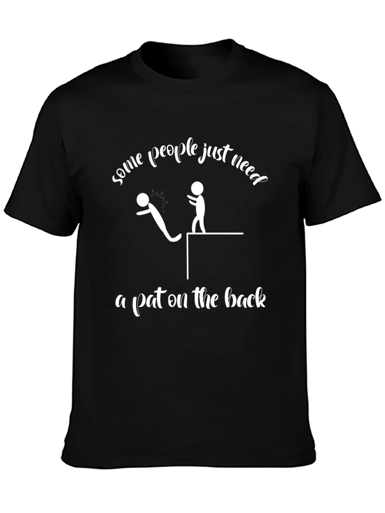 Funny Pat on the Back Graphic T-Shirt