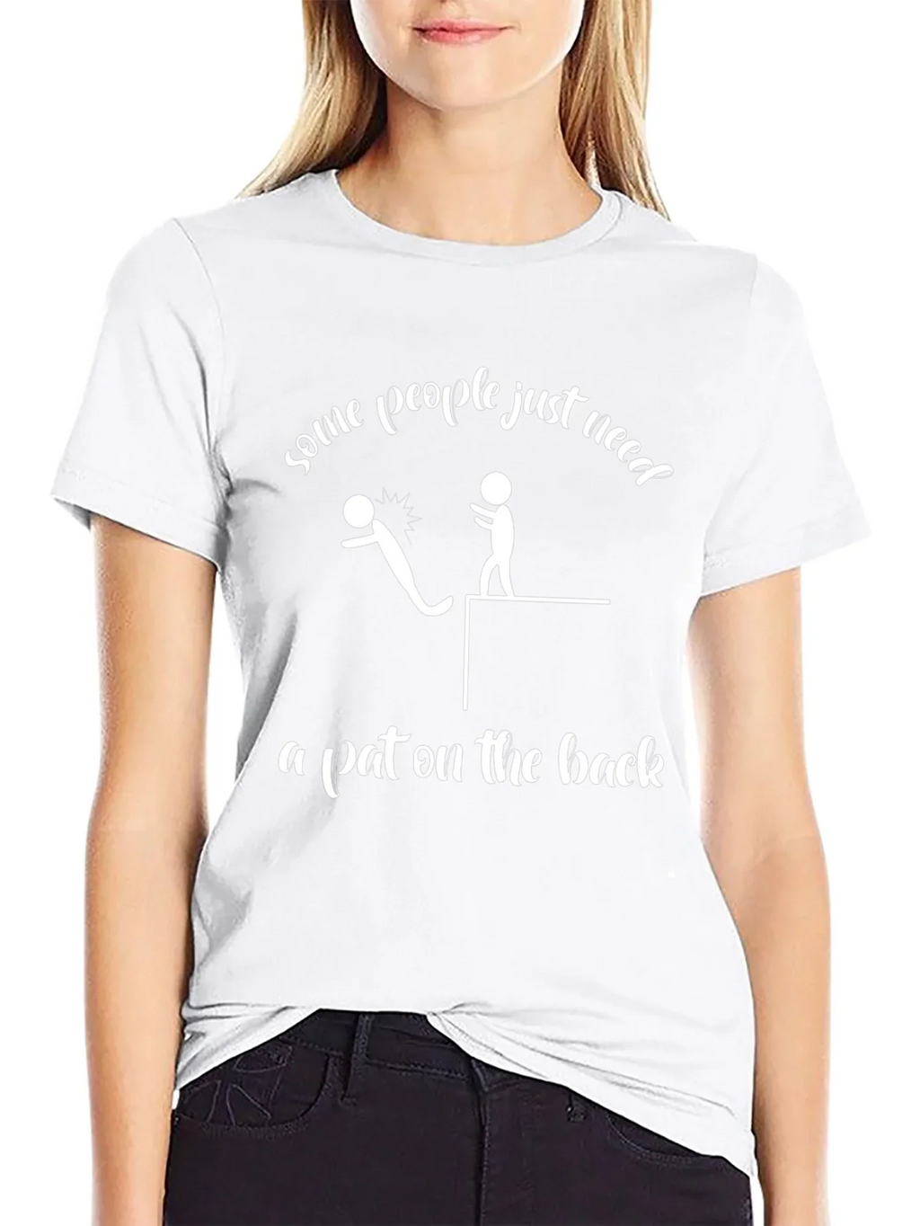 Funny Pat on the Back Graphic T-Shirt