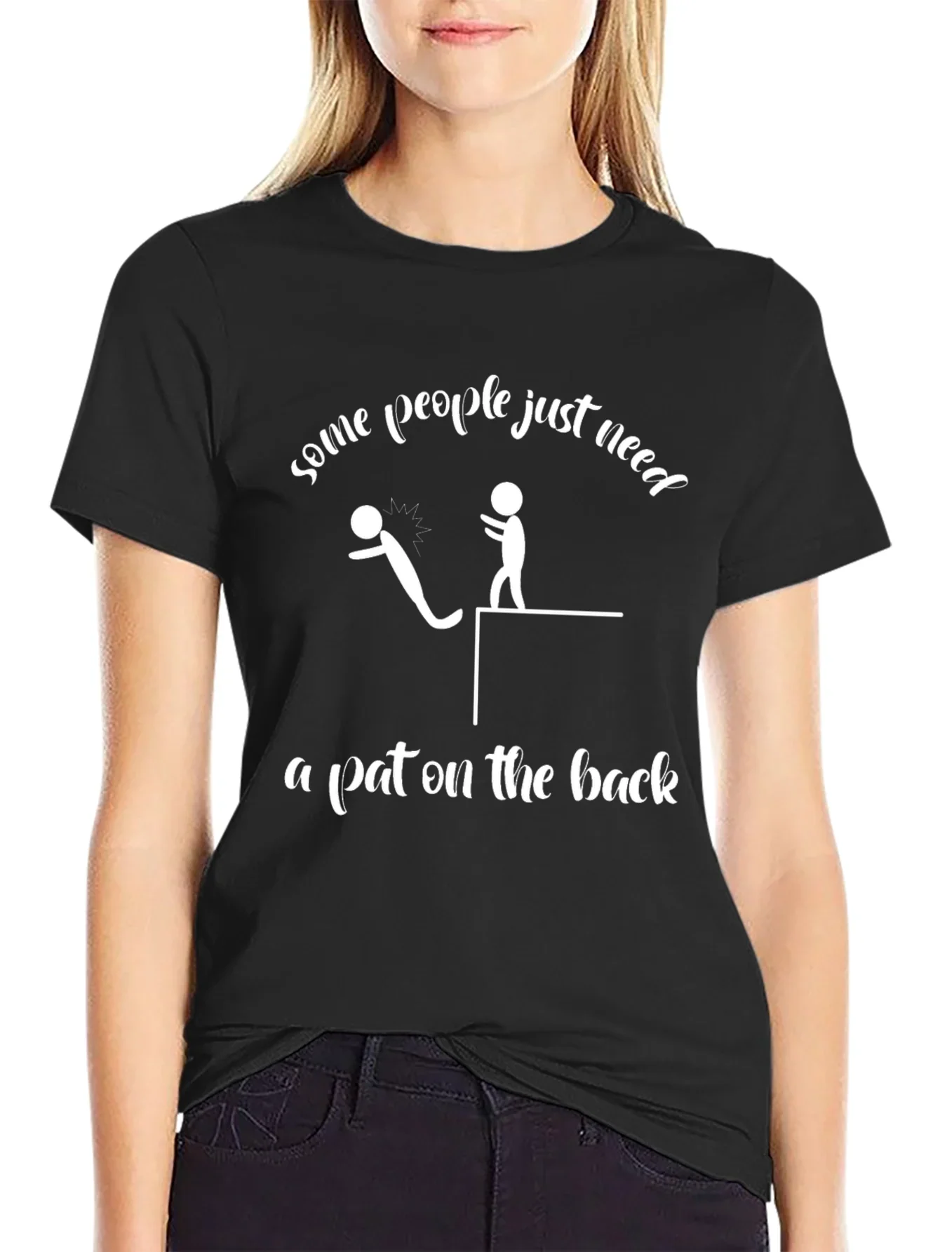Funny Pat on the Back Graphic T-Shirt