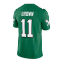 P.Eagles #11 A.J. Brown Alternate Vapor F.U.S.E. Limited Player Jersey - Kelly Green Stitched American Football Jerseys