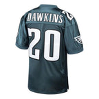 P.Eagles #20 Brian Dawkins  Midnight Green 1996 Authentic Throwback Retired Player Jersey Stitched American Football Jerseys