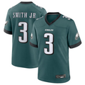 P.Eagles #3 Nolan Smith Player Midnight Green Team Game Jersey -American Stitched Football Jerseys