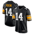 #14 George Pickens Player P.Steelers Black Game Stitched Football Jerseys