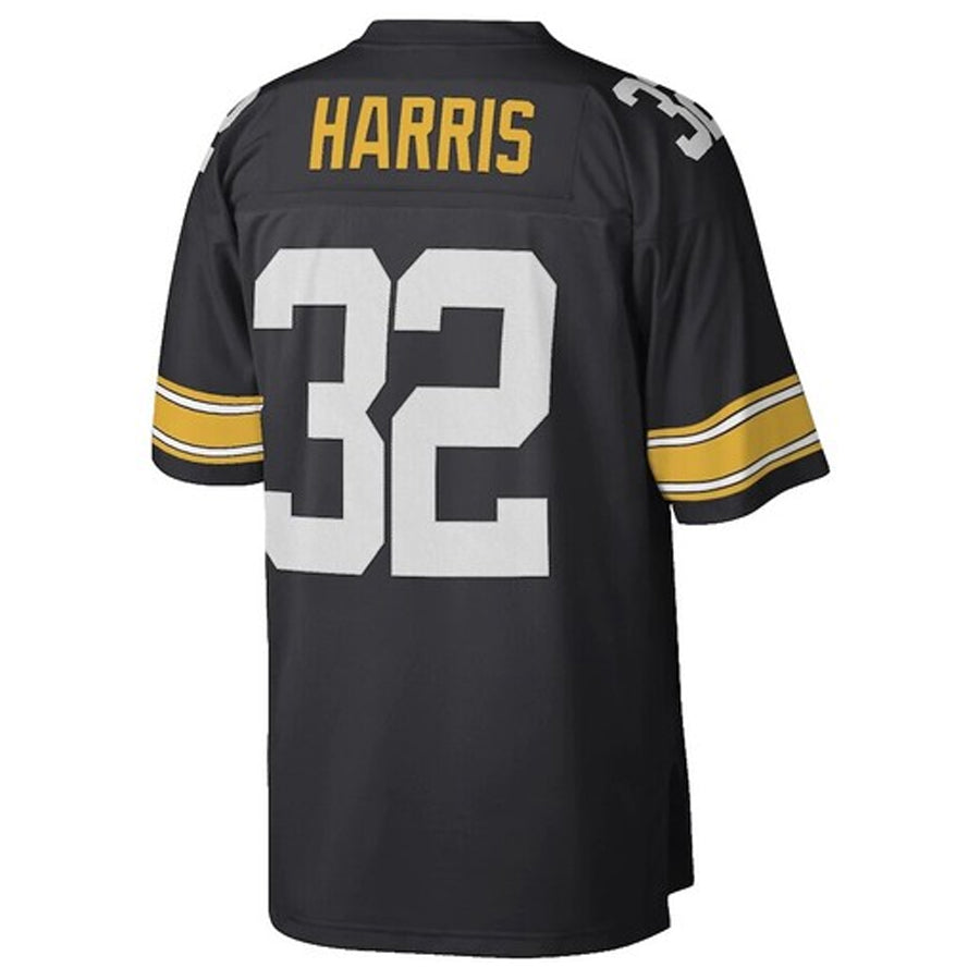 P.Steelers #32 Franco Harris Player  Black Legacy Replica Football Jerseys