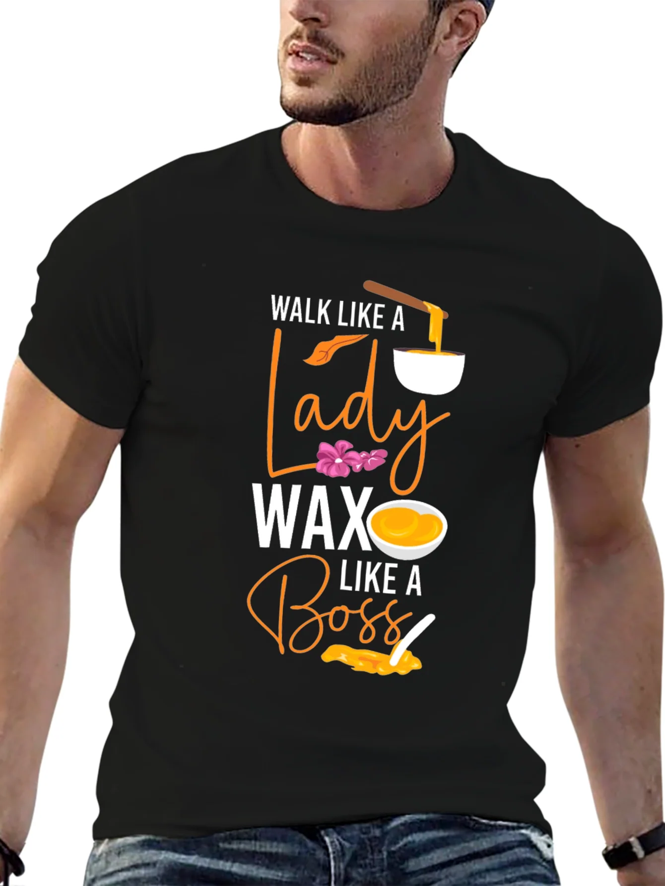 Wax Like A Boss T-Shirt - Lady Wax Aesthetic
