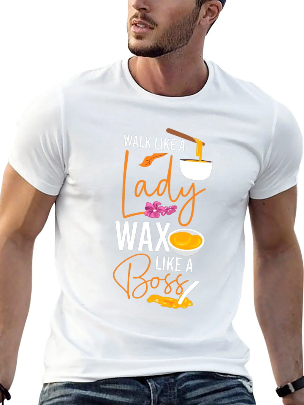 Wax Like A Boss T-Shirt - Lady Wax Aesthetic