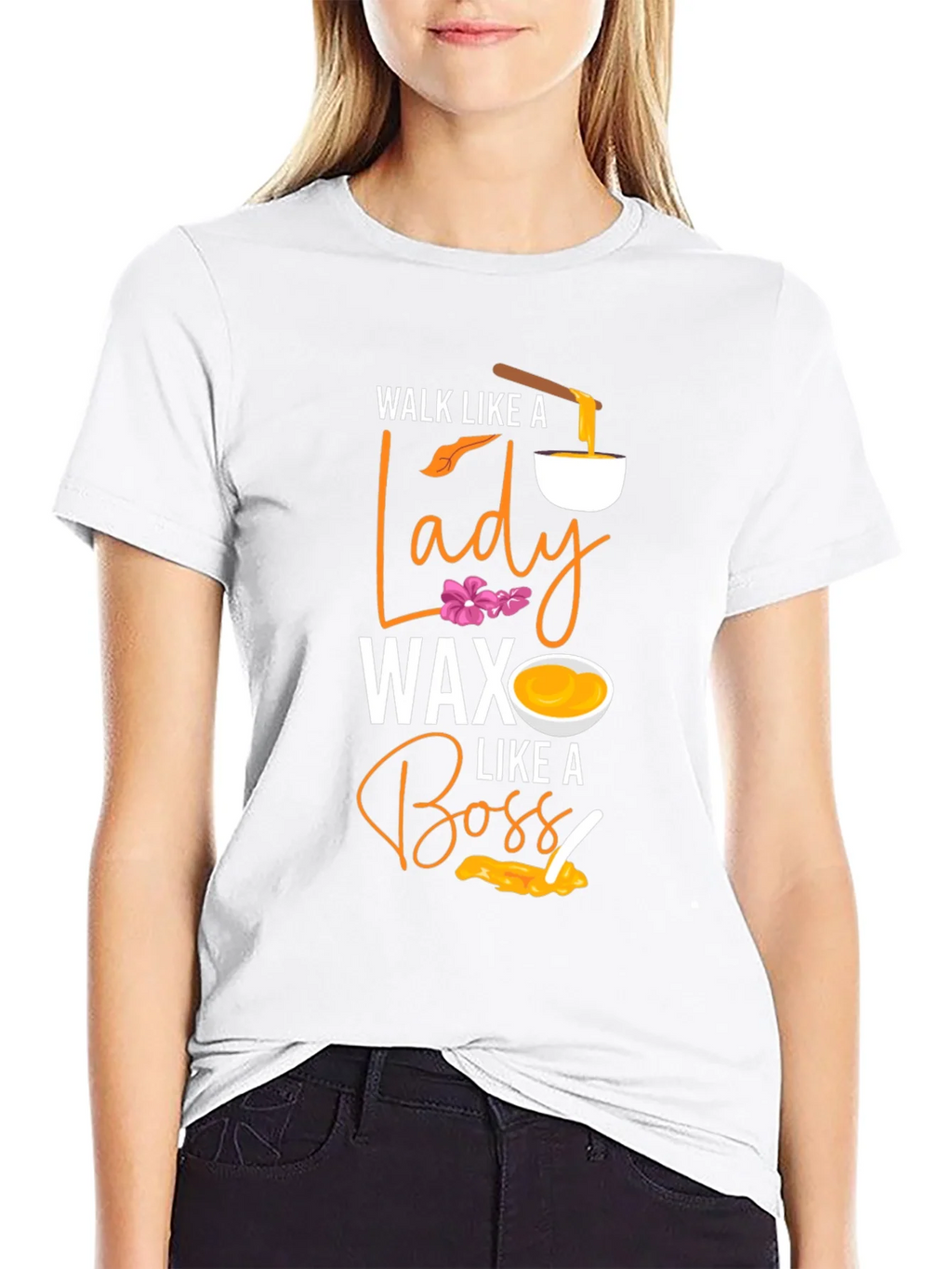 Wax Like A Boss T-Shirt - Lady Wax Aesthetic