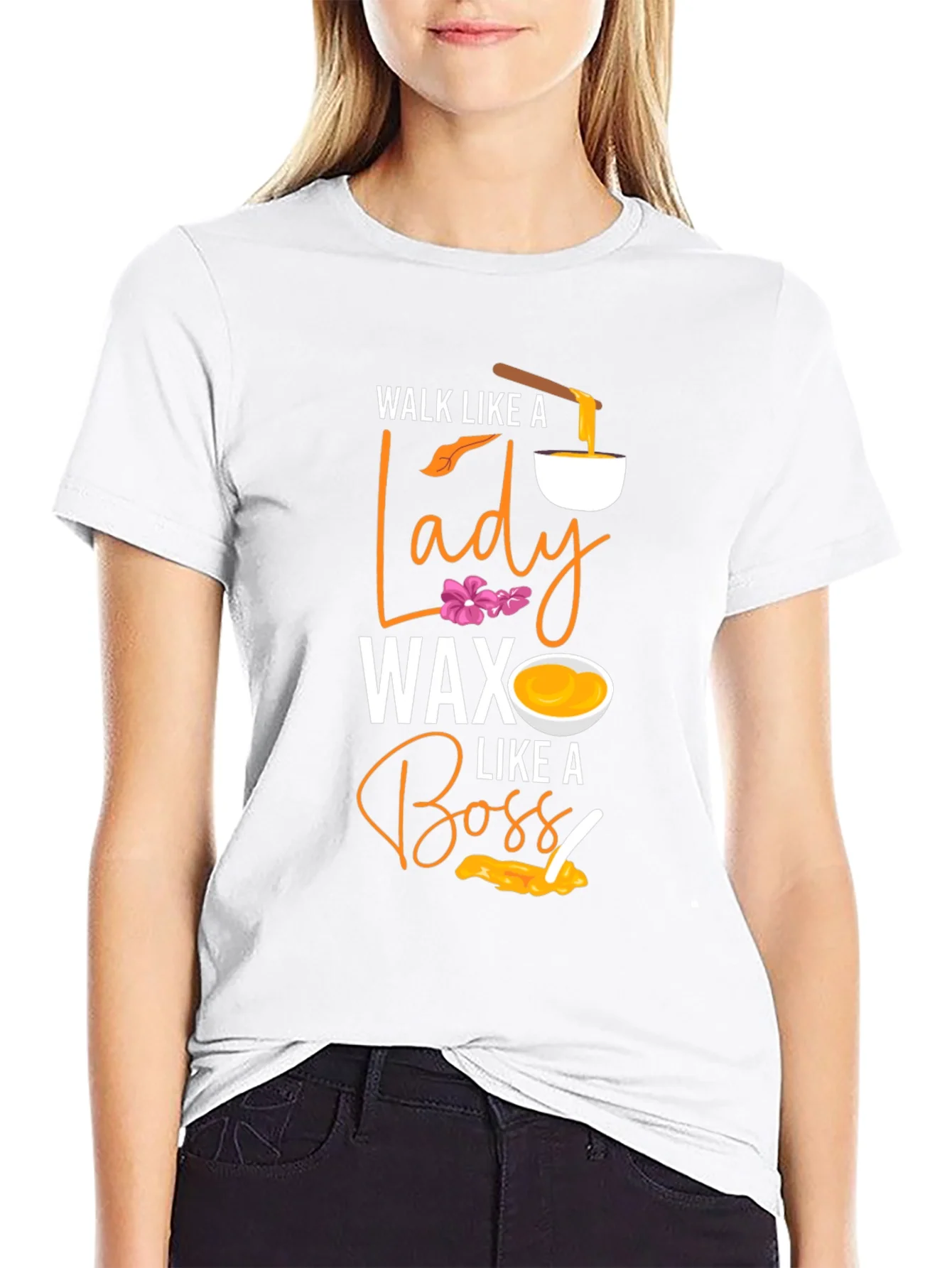 Wax Like A Boss T-Shirt - Lady Wax Aesthetic