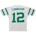 P.Eagles #12 Randall Cunningham Authentic Throwback Retired Player Jersey - White Stitched American Football Jerseys