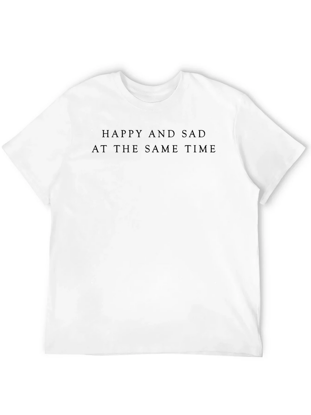 Happy and Sad T-Shirt: Unisex Dark Tee