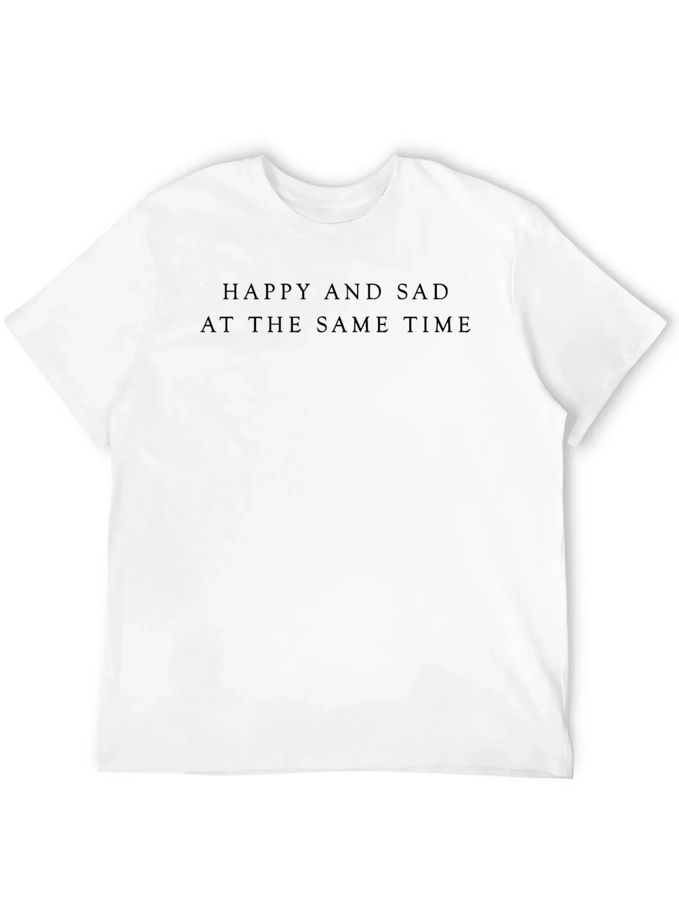 Happy and Sad T-Shirt: Unisex Dark Tee