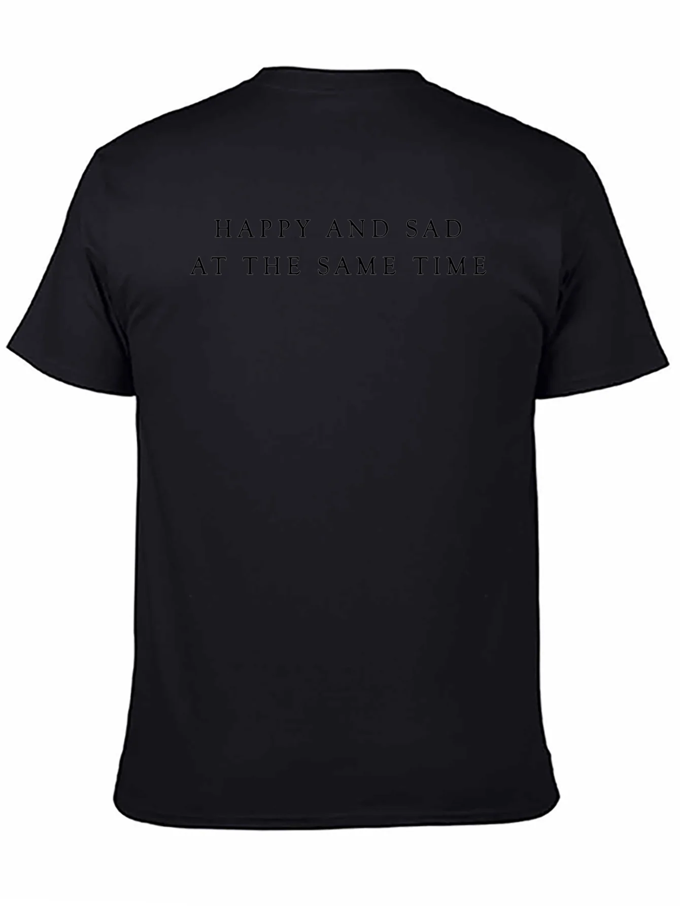 Happy and Sad T-Shirt: Unisex Dark Tee